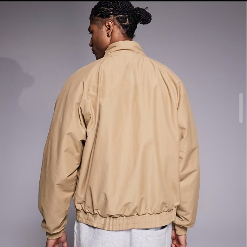 NWT Nike Club Futura Fleece Lined Jacket | Size Medium | Tan FZ0657-297 - Picture 2 of 16